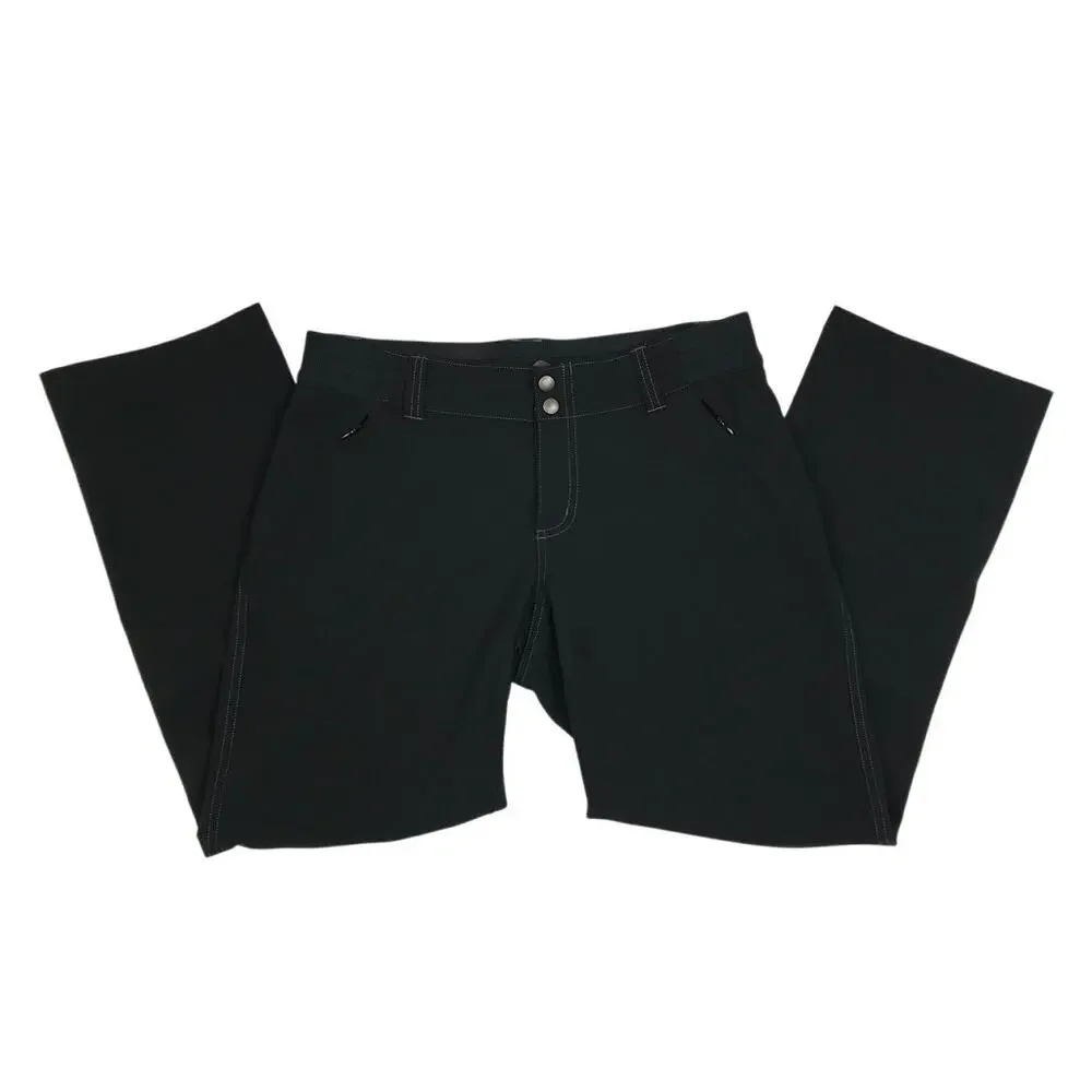 KUHL Ripstop Hiking Pant Women 8 Black Light Outdoor Travel Camping Gorpcore - Picture 8 of 11